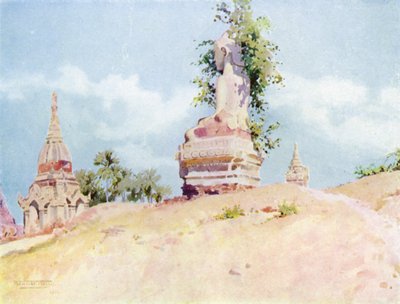 A Buddha, Near Pagan by Robert George Talbot Kelly